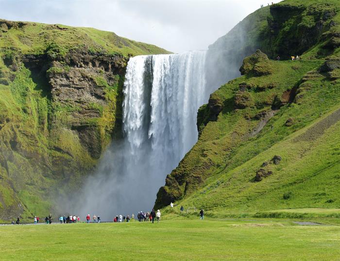 Skógafoss in South Iceland