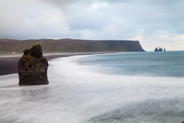 Cape Dyrholaey Vik Beach in South Iceland