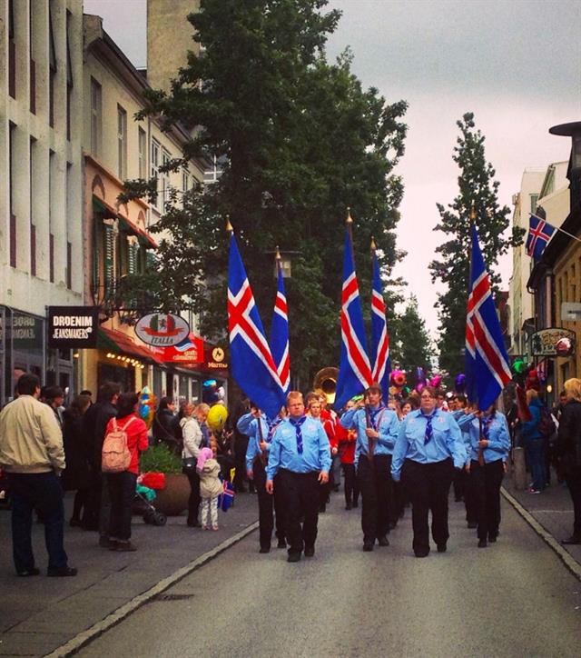 Þjóðhátíðardagur - all around Iceland