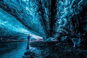 Explore the mystical world of the ice cave