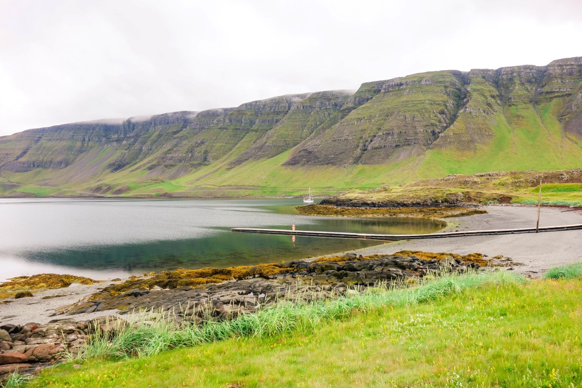 The serene fjord of Hvalfjörður