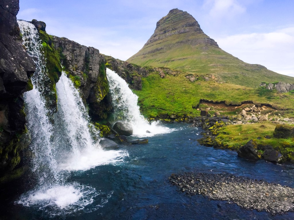 Kirkjufell mountain West Iceland