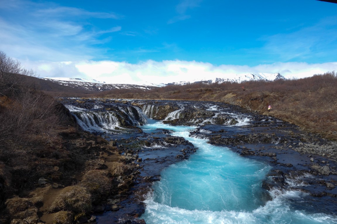 Brúarfoss waterfall