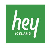 Hey Iceland logo