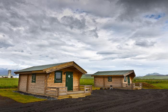 Mid Hvoll Country Cottages In Southeast Iceland