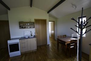 Bennahús - Kitchen and dining area