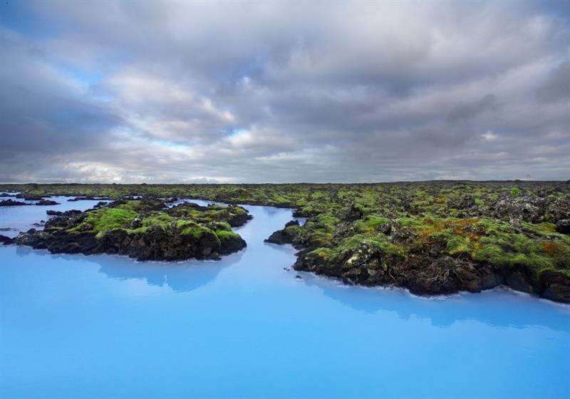 The Blue Lagoon in South Iceland