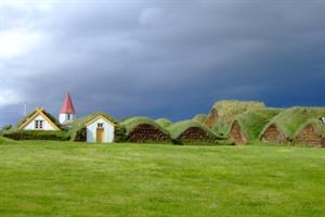 Farm museum Glaumbær in Skagafjörður
