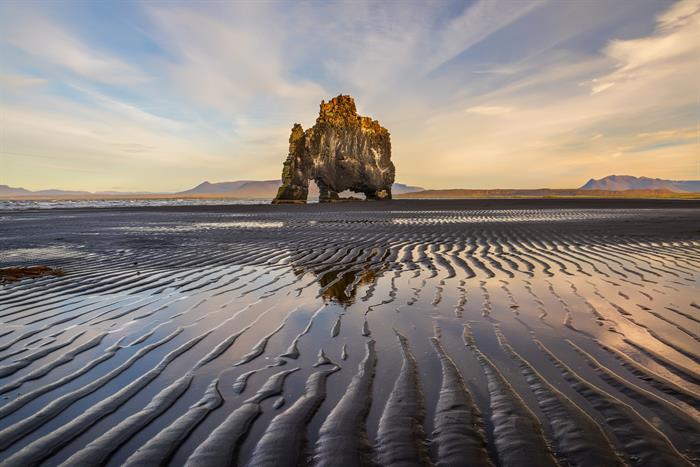 Hvitserkur rock in North Iceland Hvitserkur rock in North Iceland
