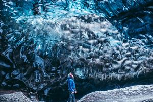 Ice Caving in Iceland