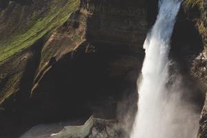 Háifoss Waterfall