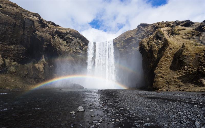 Skógafoss Waterfall