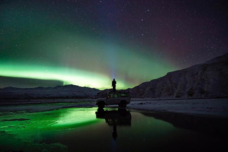 Photograph Northern Lights in Iceland