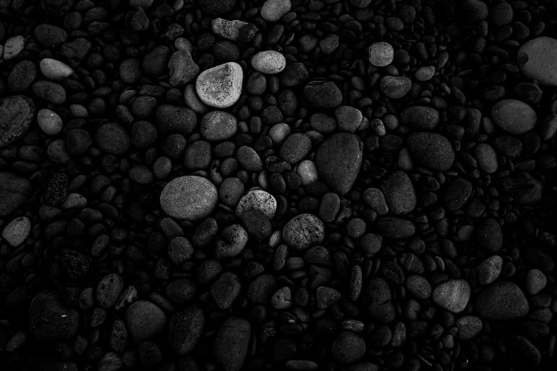 Black pebbles in Djúpalónsandur