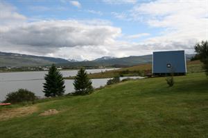 Lake view from the cottages.
