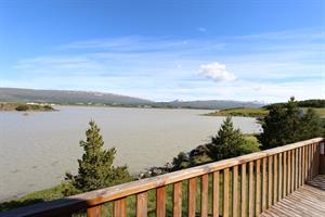 Lake view from the cottages.