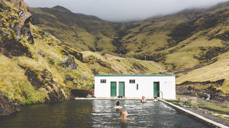 Seljavallalaug in South Iceland