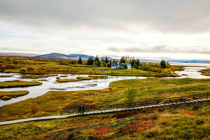 Þingvellir National Park in the autumn