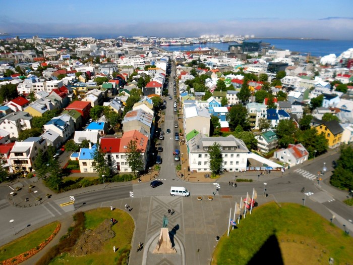 The view from Hallgrímskirkja tower
