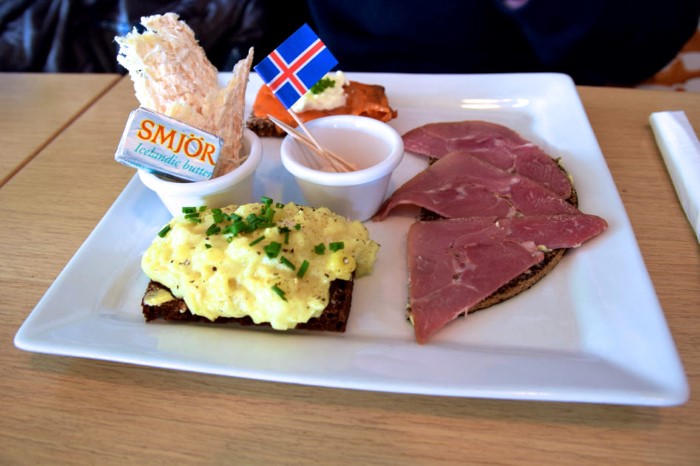 Tastings of traditional Icelandic dishes Tastings of traditional Icelandic dishes
