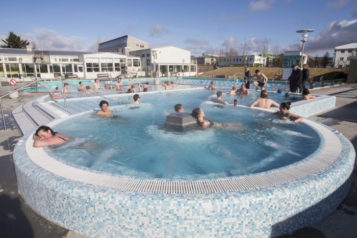 Local swimming pool in Reykjavík Local swimming pool in Reykjavík
