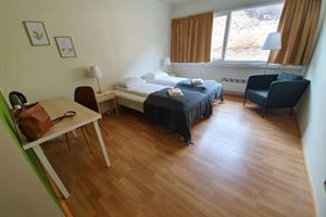 Double/twin room with private bathroom.