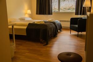 Double/twin room with private bathroom.