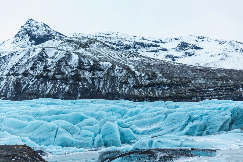 Svínafellsjökull glacier