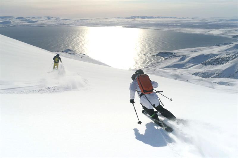 Heliskiing in Iceland Heliskiing in Iceland