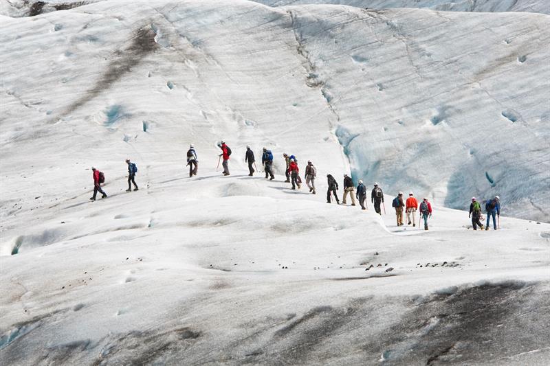 Vatnajökull glacier hike