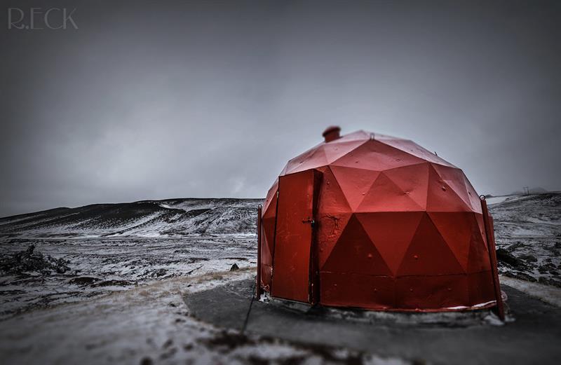 Krafla Geodesic Dome Iceland - Russel Eck Krafla Geodesic Dome Iceland - Russel Eck