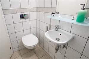 Bathroom in basic double room