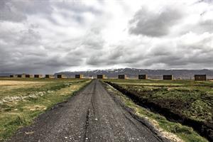 12 cottages with a panorama view.
