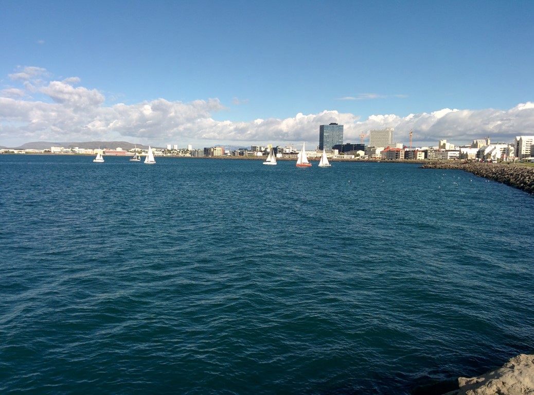 Reykjavík from the old harbour