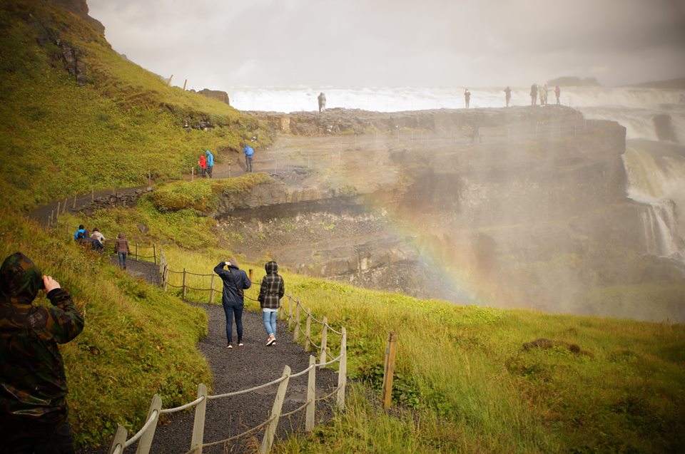 Rainbows on the Gullfoss