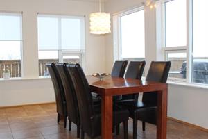 Dinning area for 6 pers.