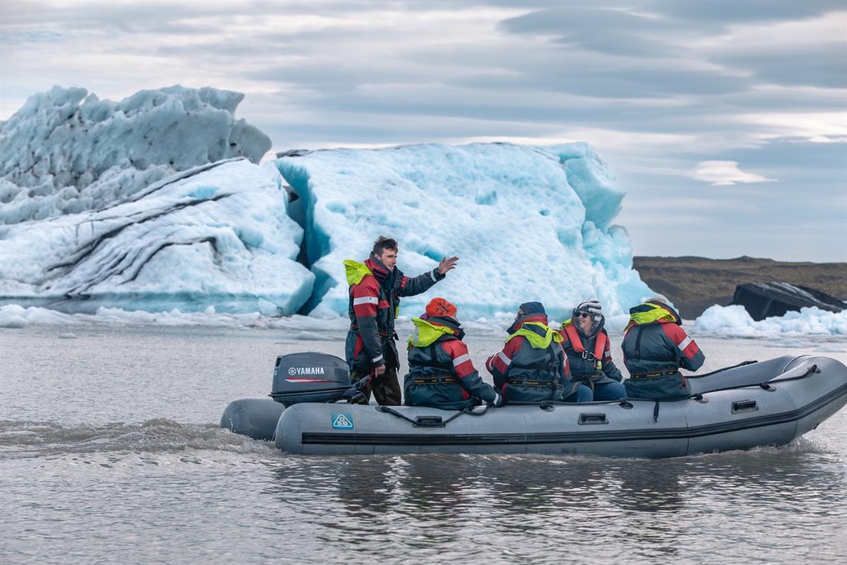 Glacier Lagoon Boat Tour | Fjallsarlon - South