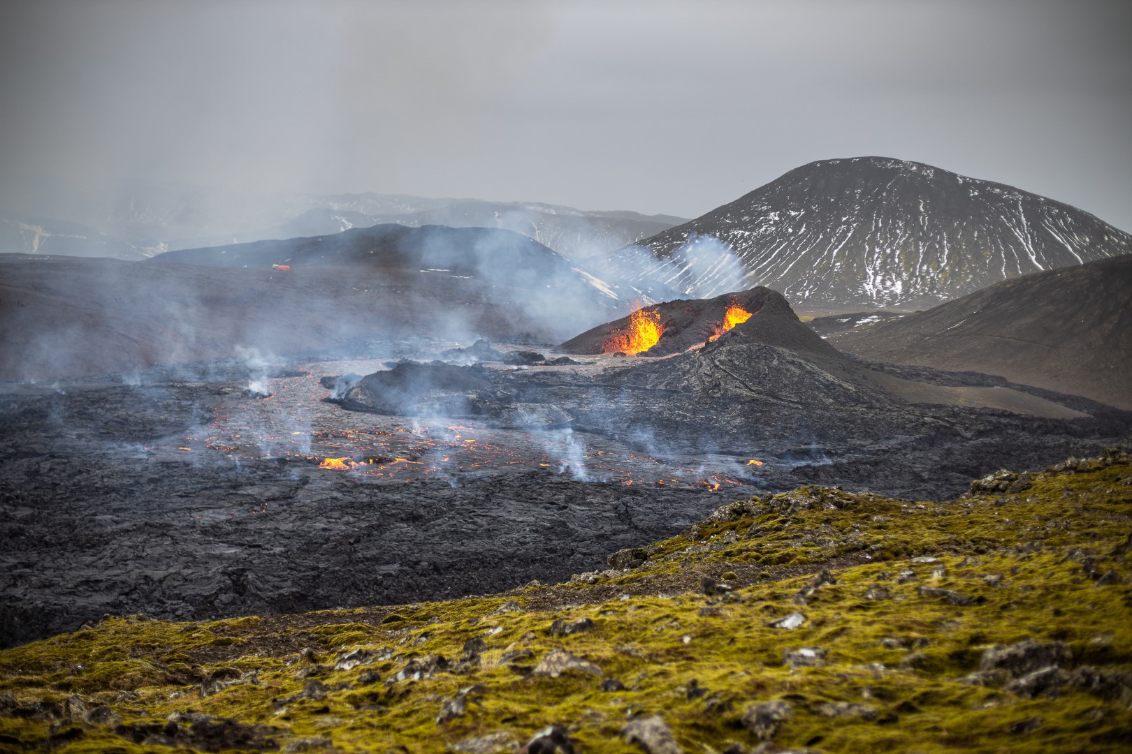 Fire and Ice Volcano and glaciers self drive tour in Iceland 15 days