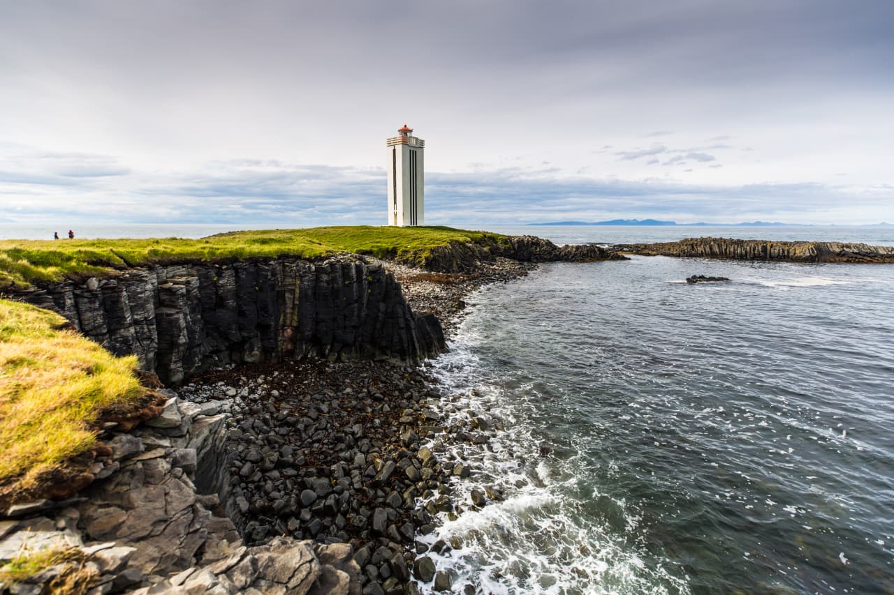 Stuðlabergið við Kálfshamarsvík Stuðlabergið við Kálfshamarsvík