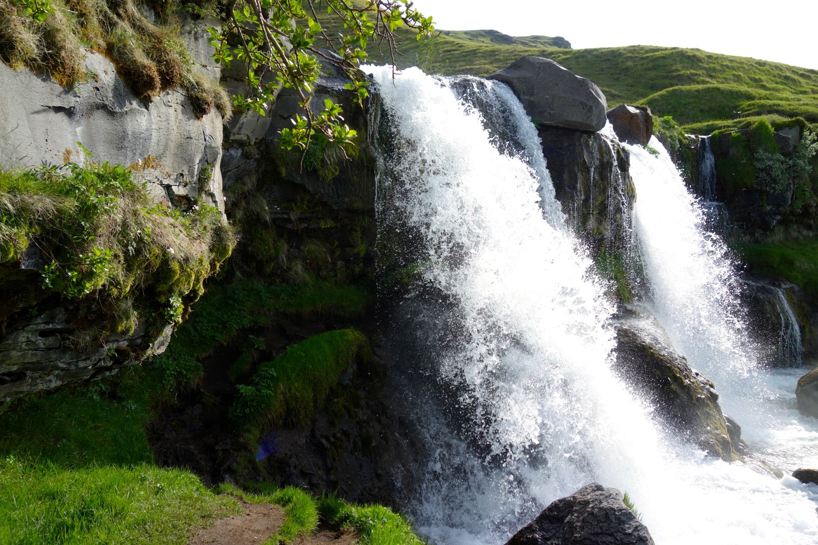 Gluggafoss Merkjarfoss waterfall, South Iceland (Large).JPG