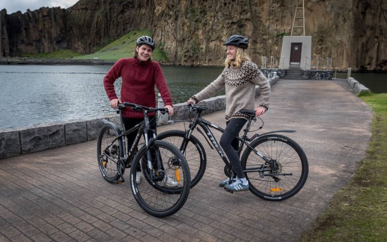 Bike in Iceland