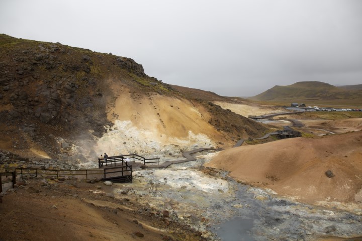 Geothermal activity in Iceland