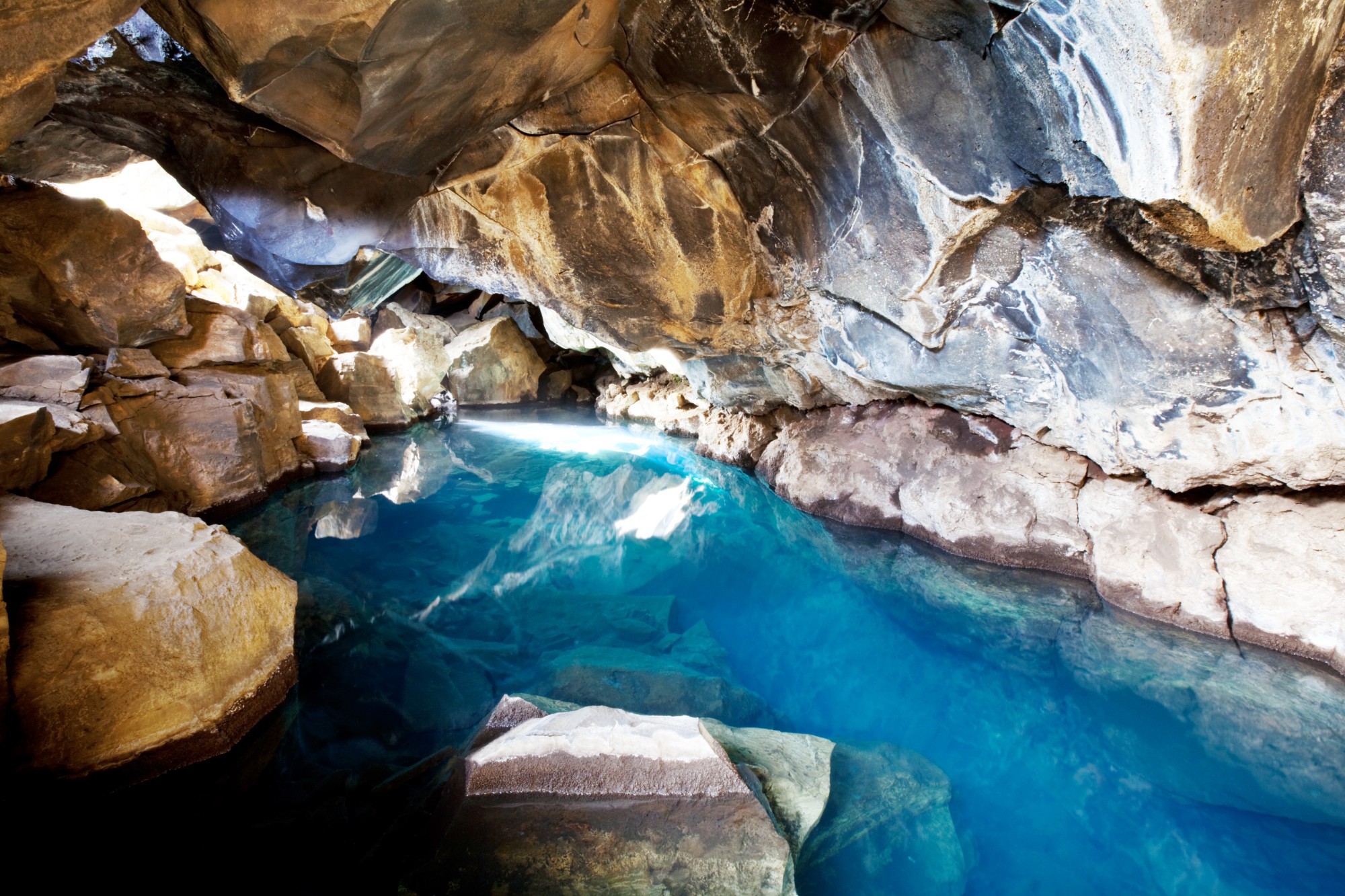 Grjótagjá Geothermal Spring