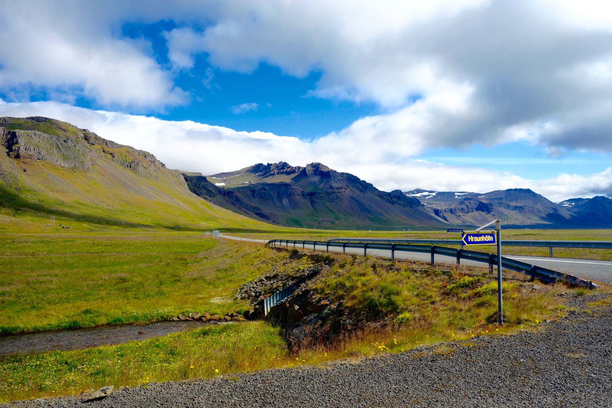 Road in West Iceland