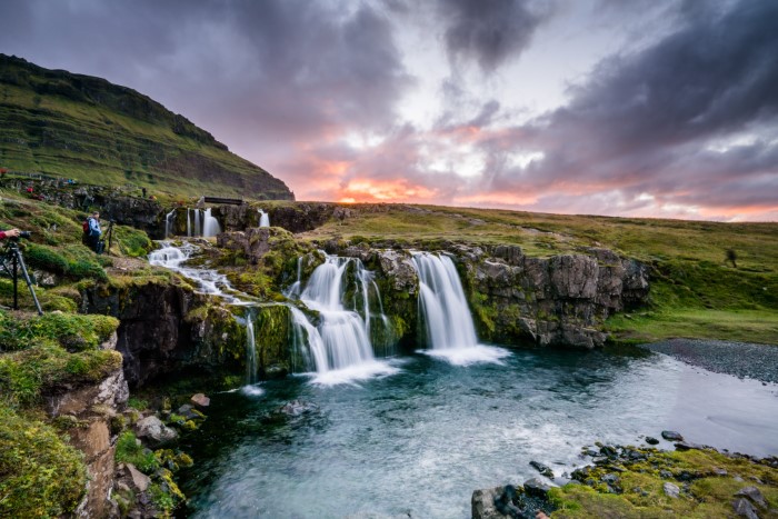 Kirkjufellsfoss Waterfall