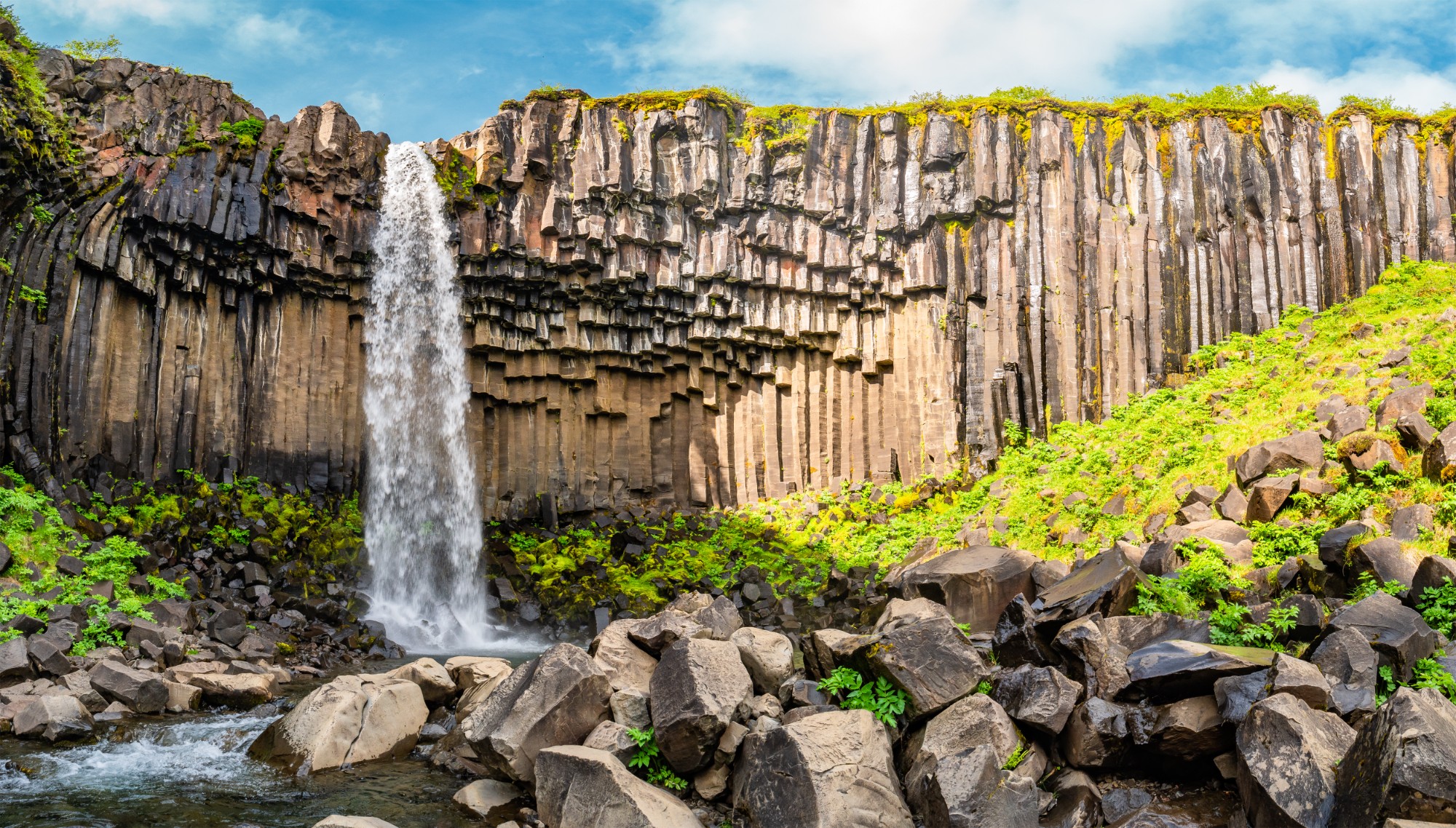 Svartifoss Waterfall