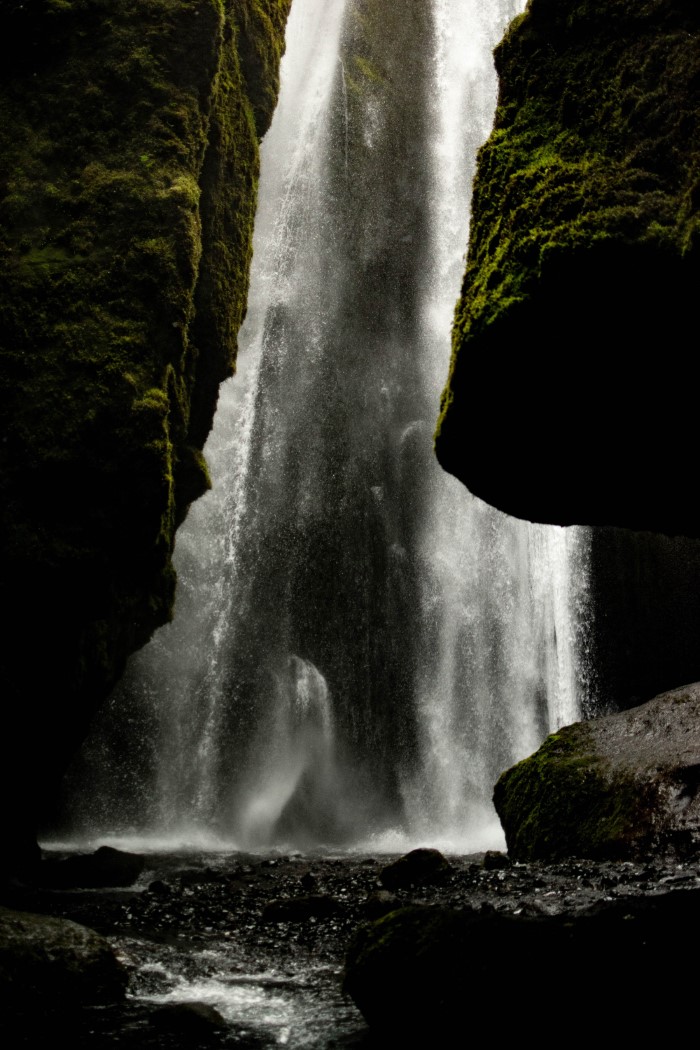 Gljúfrabúi Waterfall