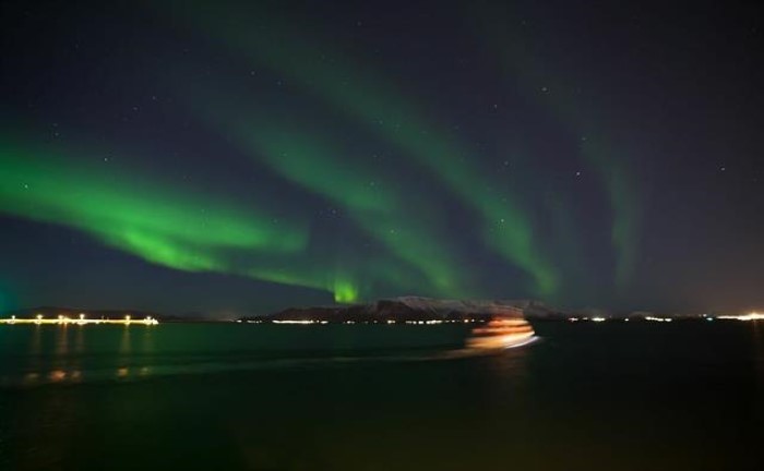 Northern Lights in the sky