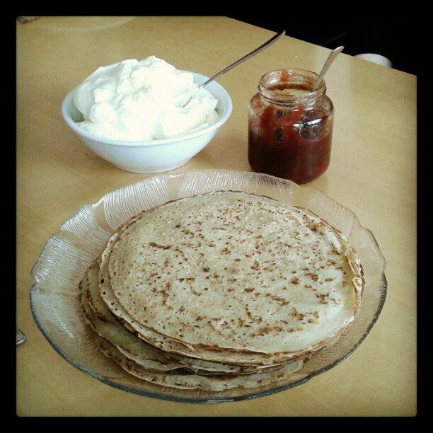 Icelandic pancakes