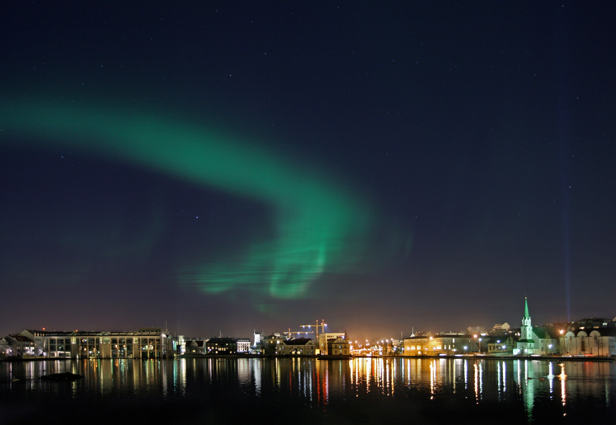 Reykjavik Northern Lights
